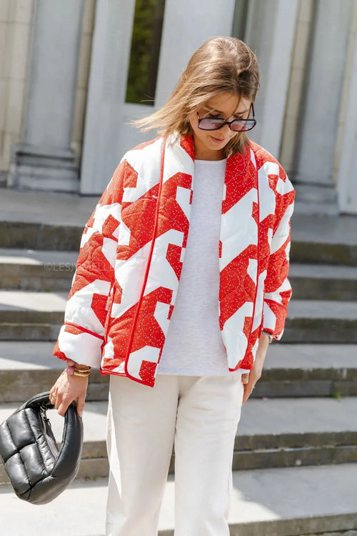 Aimee Geometrische Jacke