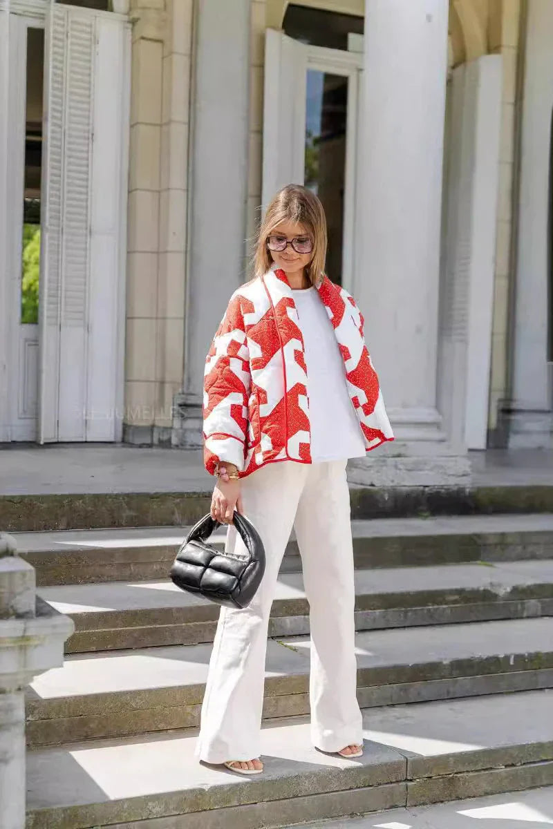 Aimee Geometrische Jacke