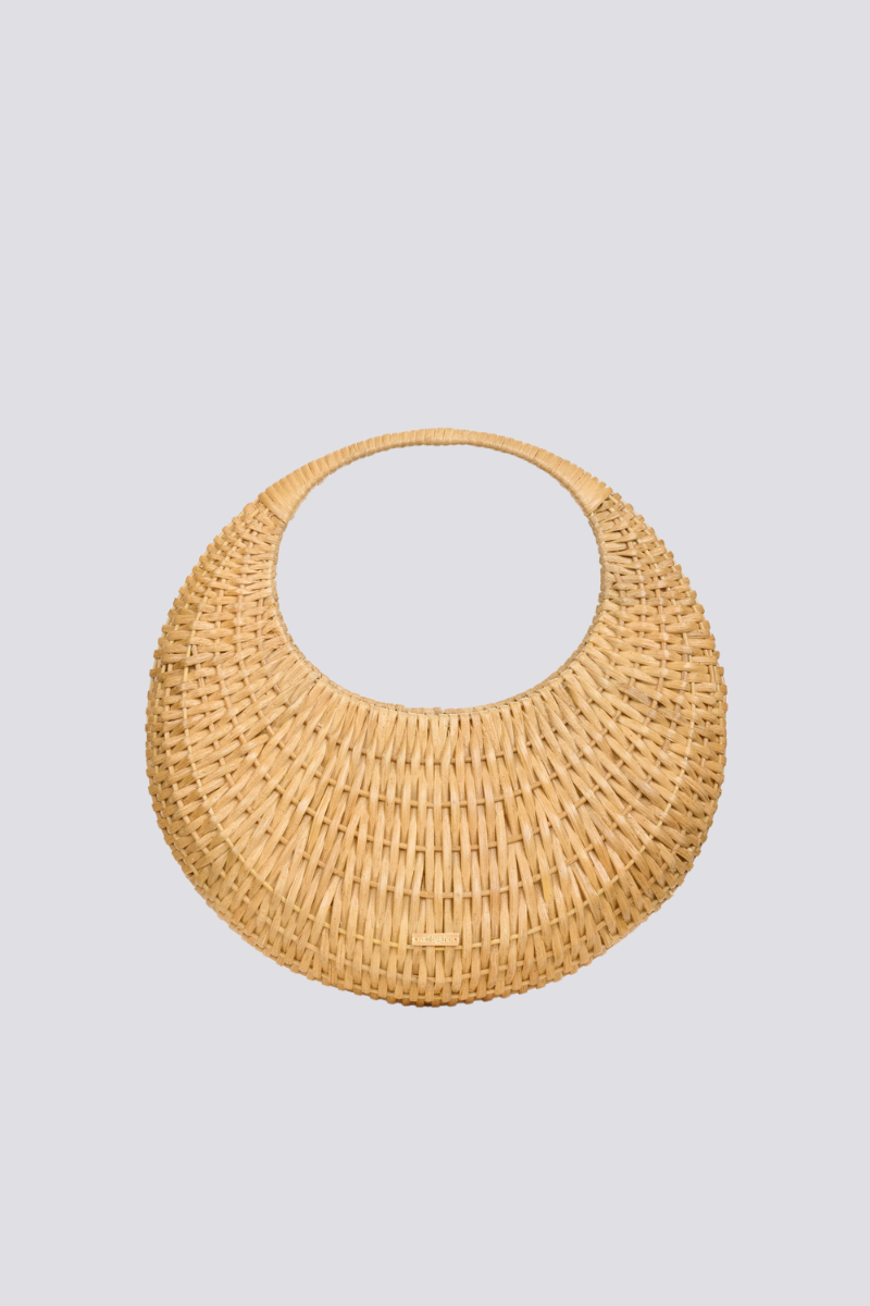 Alison Woven Round Bag