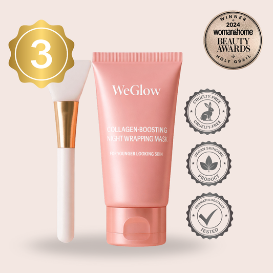 3x WeGlow Mask Collagen-Boosting Night Mask | Visibly younger skin in just 7 days!