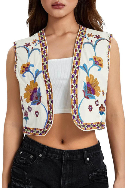 Arabinia Yellow Waistcoat