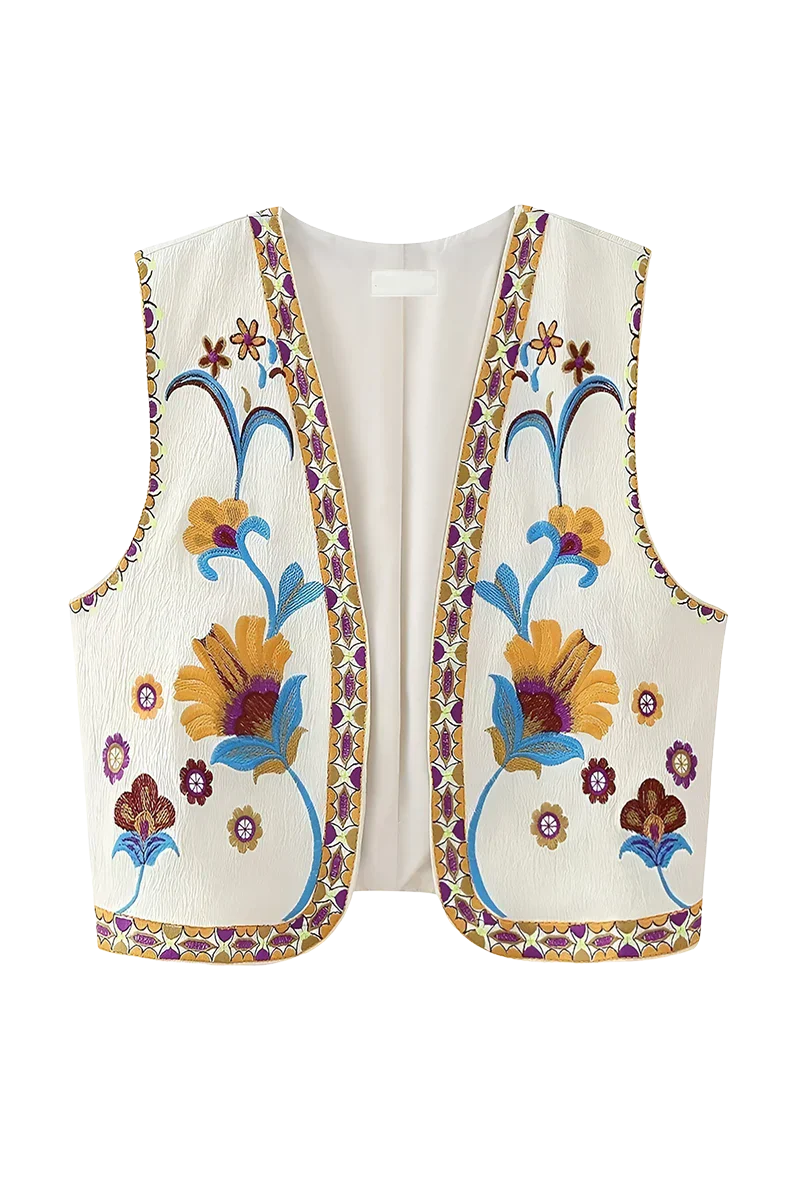 Arabinia Yellow Waistcoat